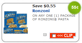 Ronzoni Pasta Coupon