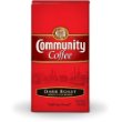 Community Coffee Ground Coffee, Dark Roast, 16-Ounce Bags (Pack of 10)