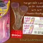 target drscholls bzzagent coupons