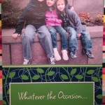 sorry about pic colot- card is really top motich quality!